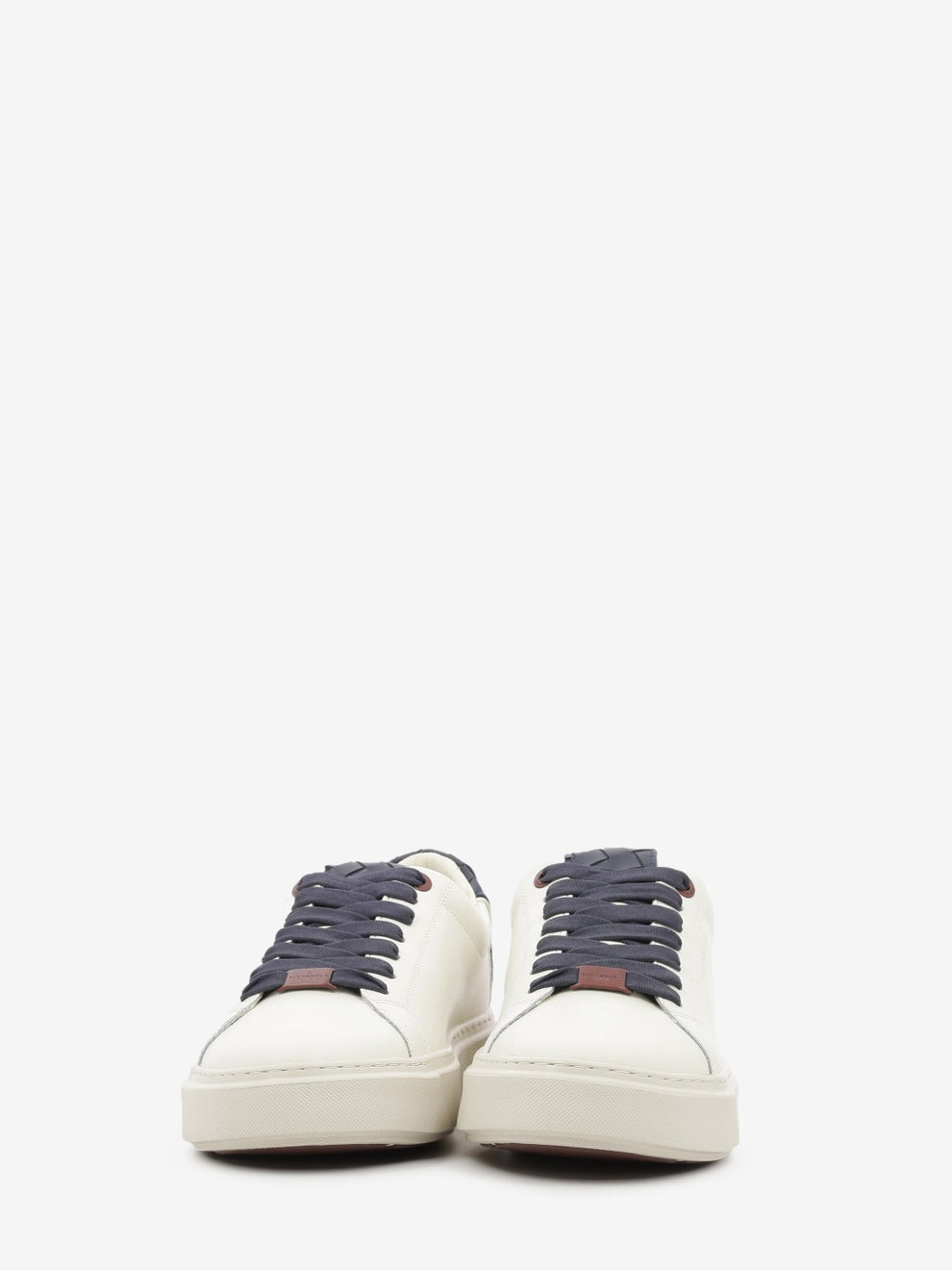 Sneaker London white / blue