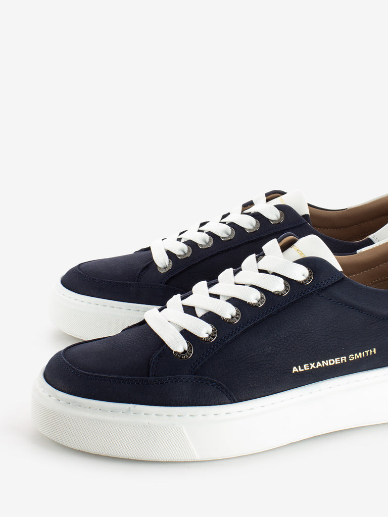 ALEXANDER SMITH - Sneakers Bond man blue / white