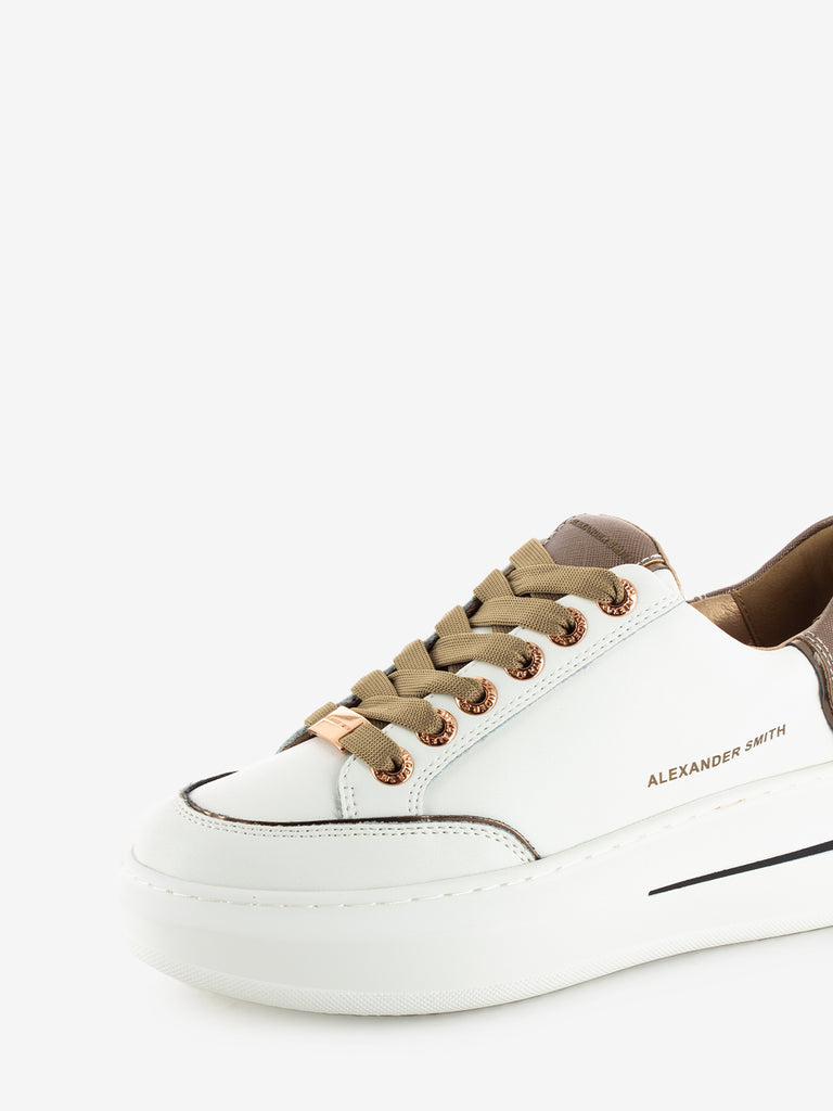 ALEXANDER SMITH - Sneakers Lancaster white / bronze