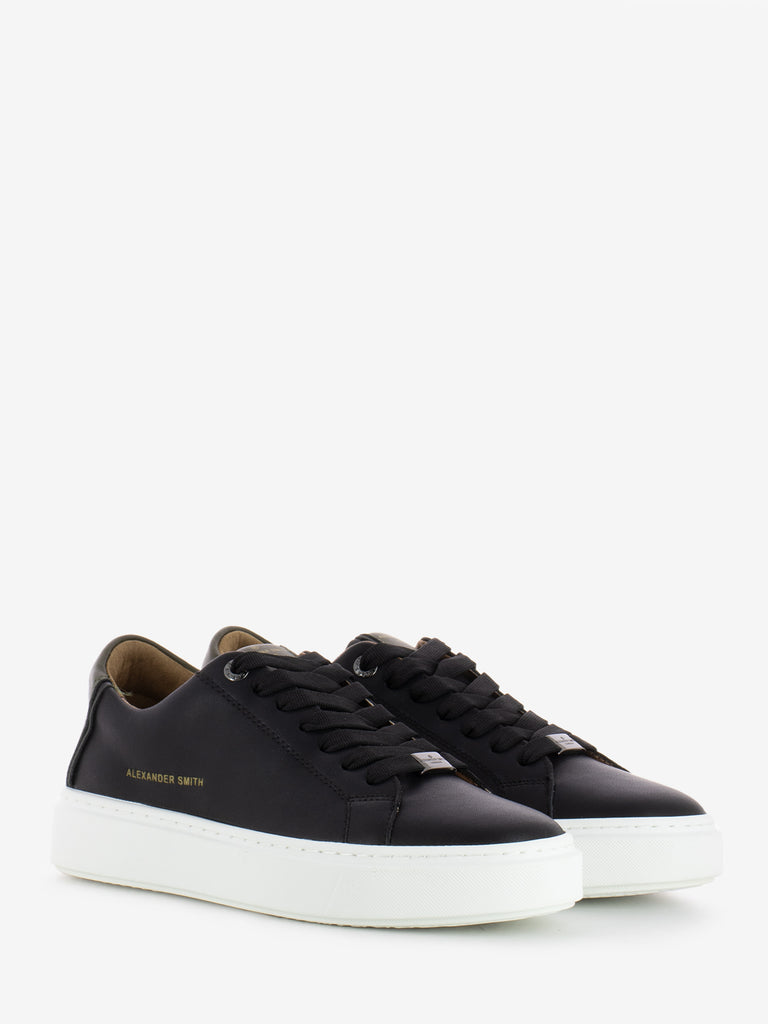 ALEXANDER SMITH - Sneakers London black / military