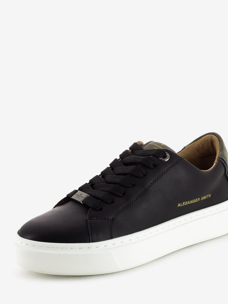 ALEXANDER SMITH - Sneakers London black / military