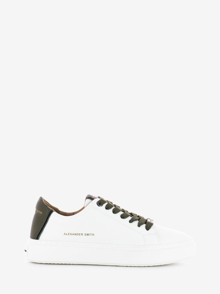 ALEXANDER SMITH - Sneakers London white / military