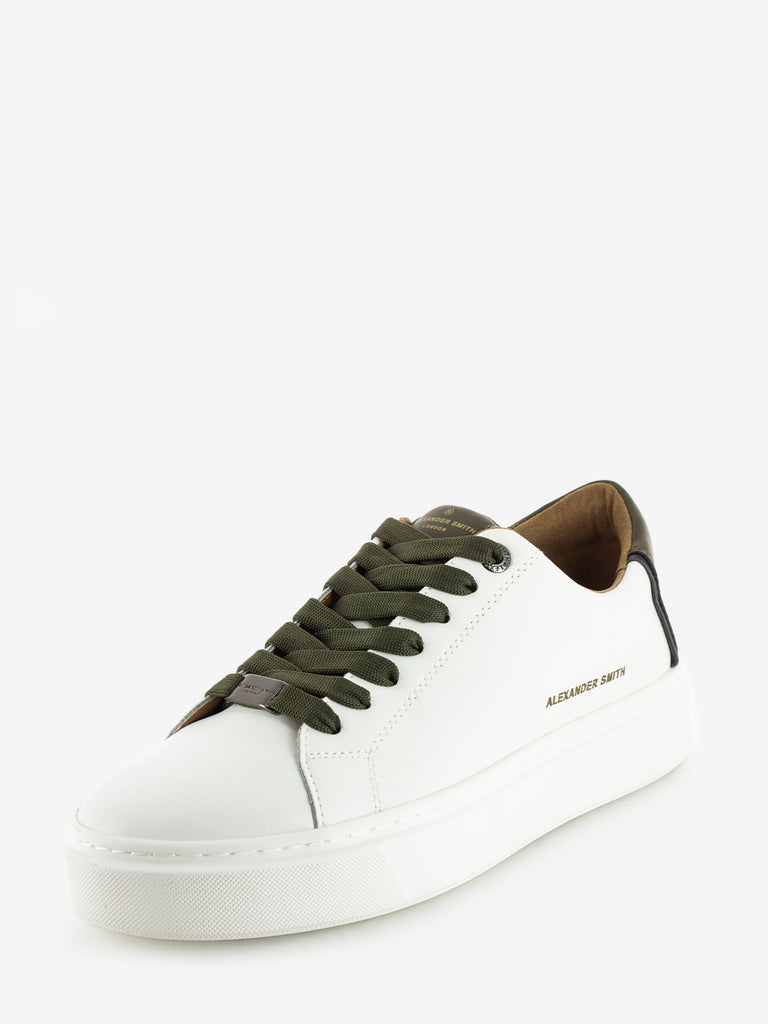 ALEXANDER SMITH - Sneakers London white / military