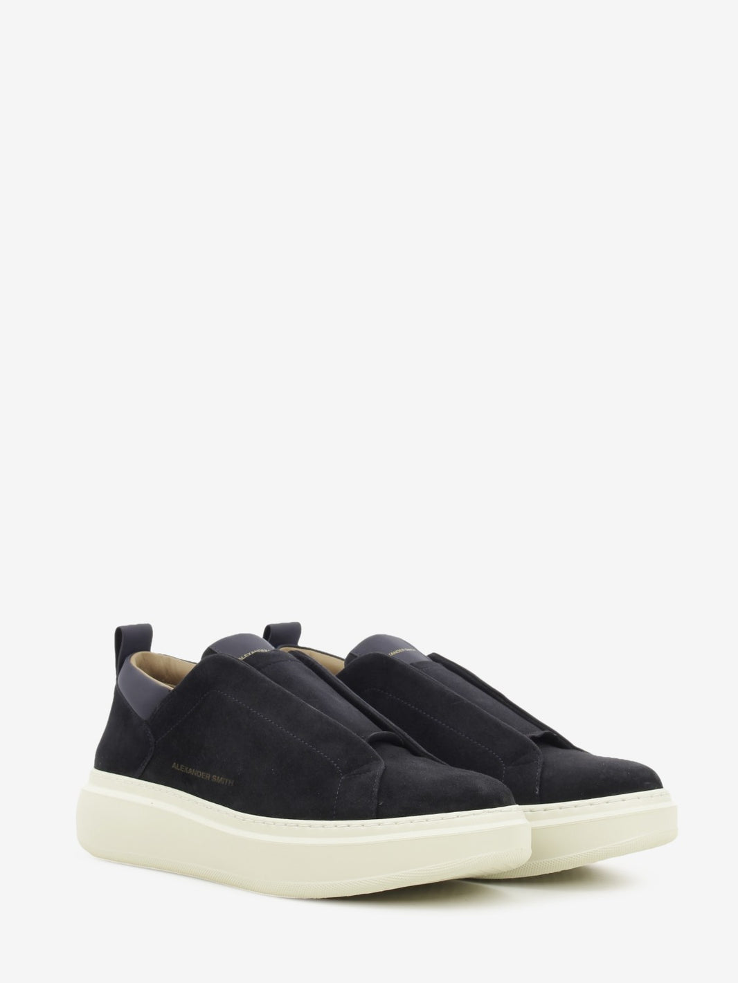 Wembley suede slip-on blu