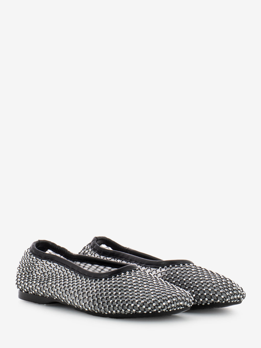 Ballerine Lorain mesh glow black