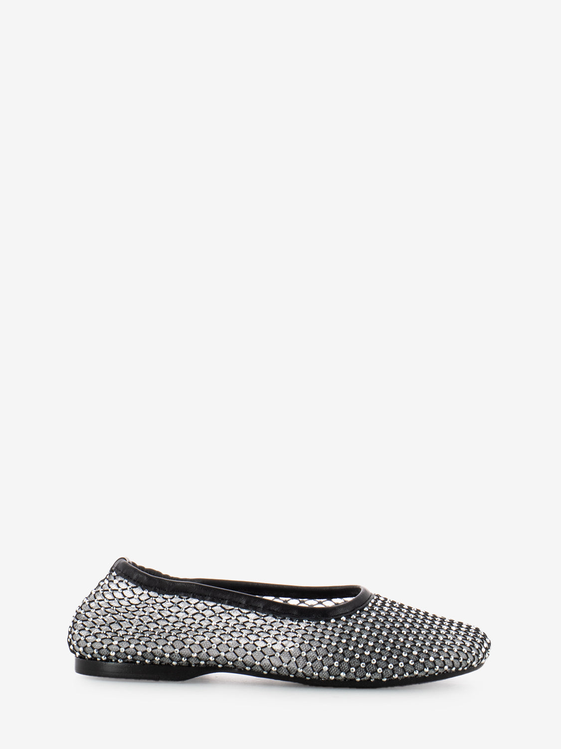 Ballerine Lorain mesh glow black