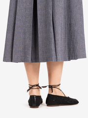 ALOHAS - Ballerine Rosemary crochet black
