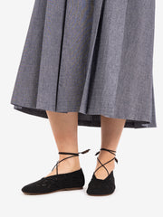 ALOHAS - Ballerine Rosemary crochet black