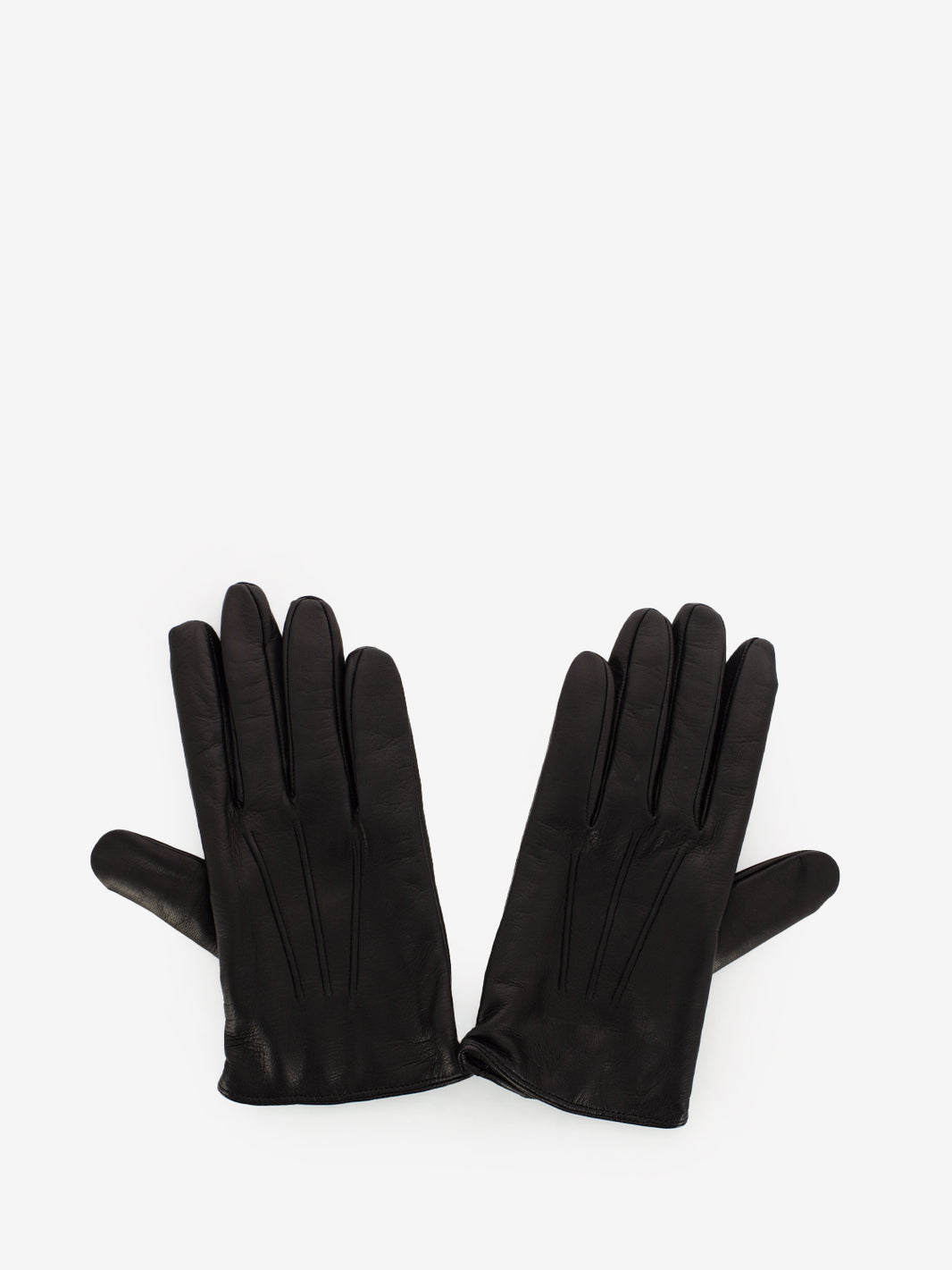Black nappa gloves
