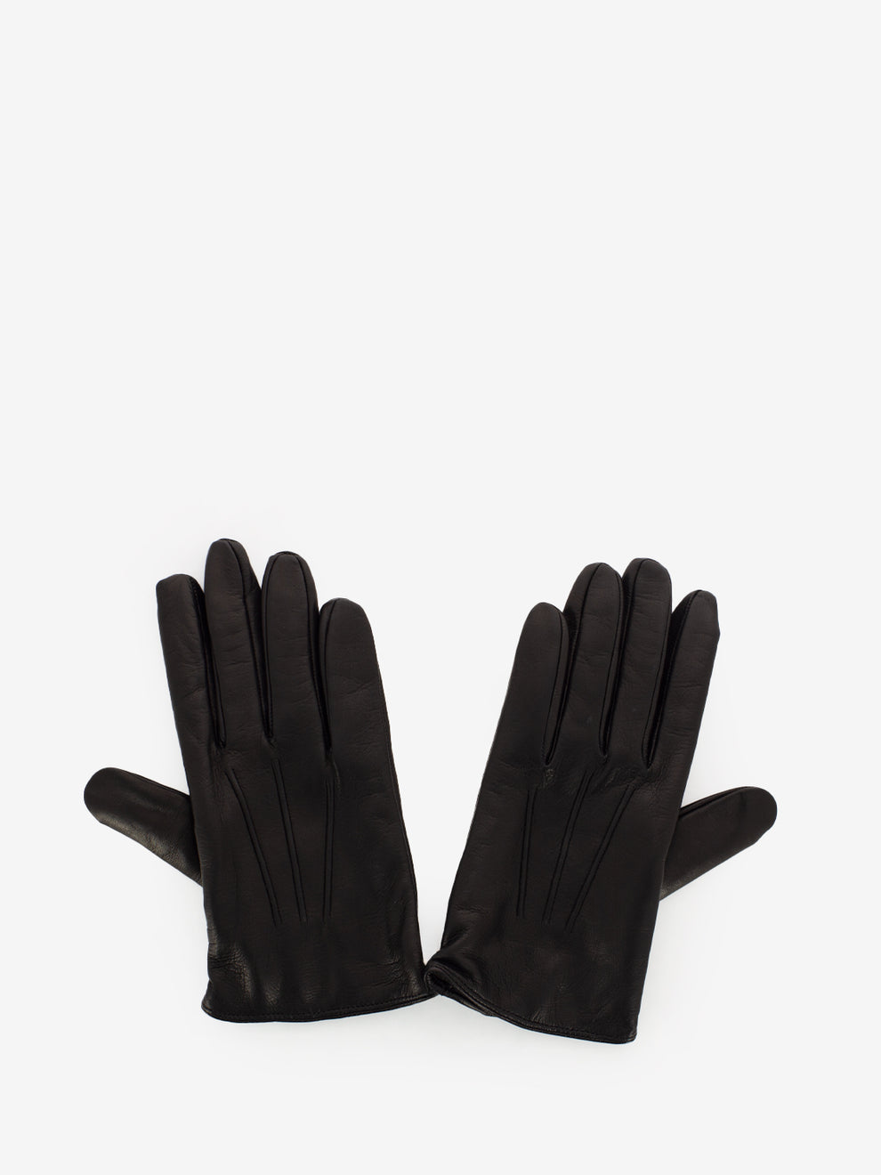Black nappa gloves