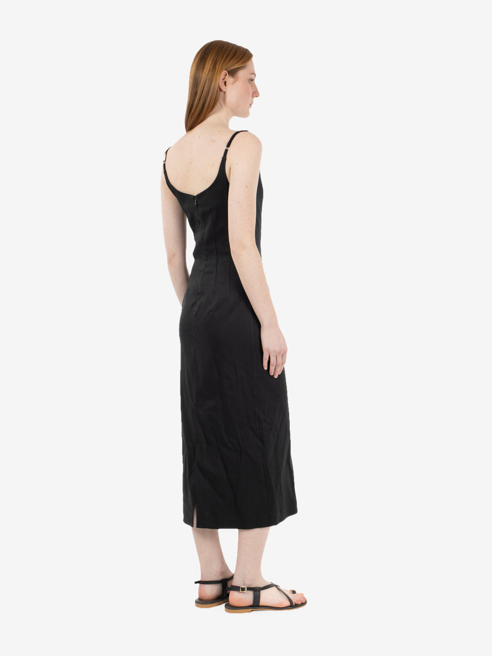 Abito bustier nero
