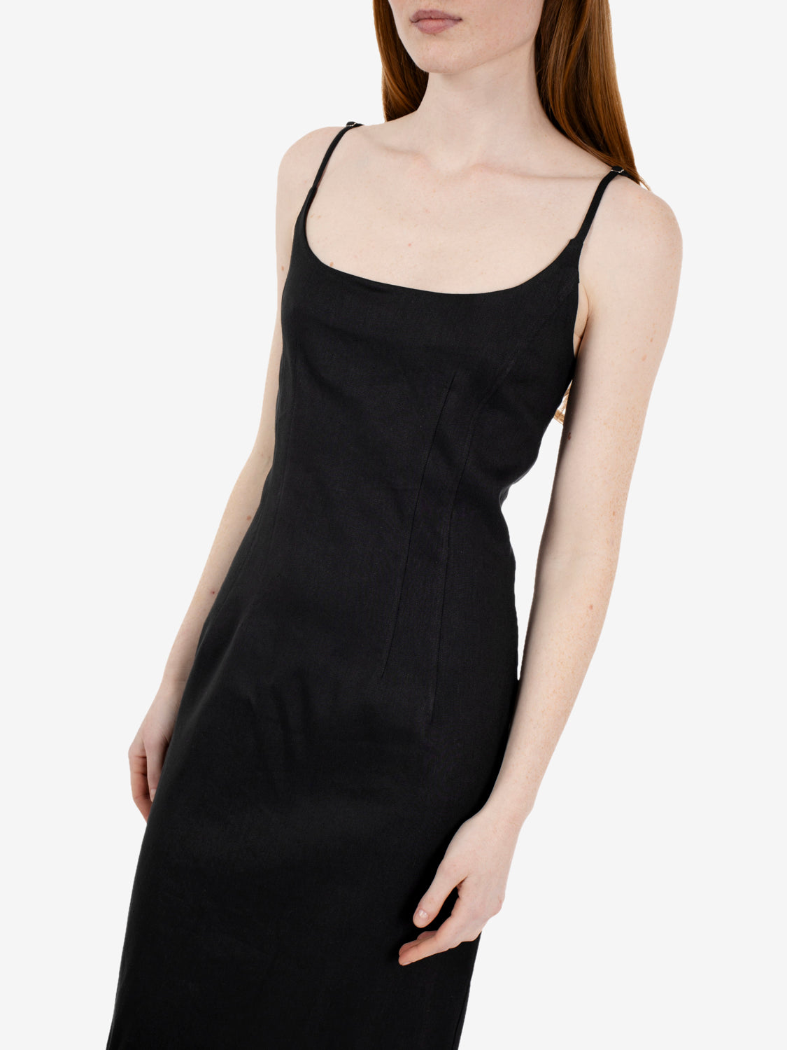 Abito bustier nero