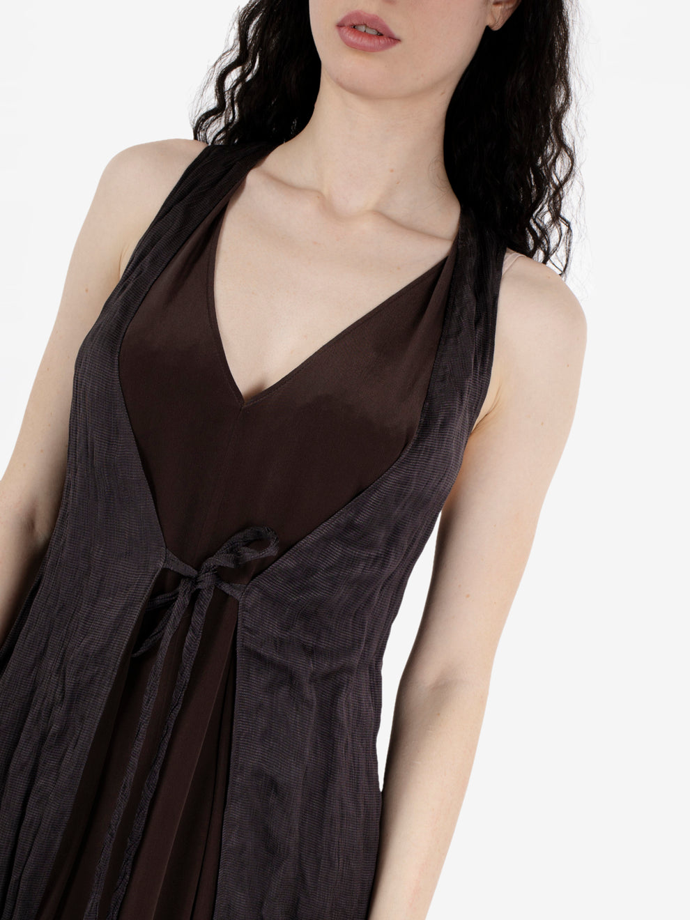 CHOCO COMBINED DRESS 116334_CHOCO