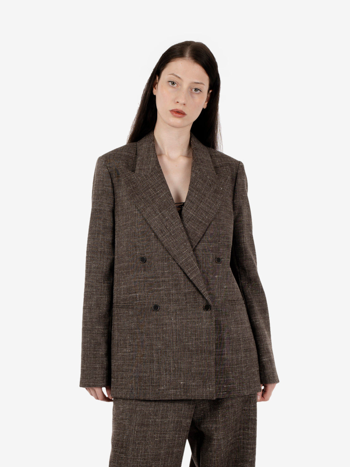 Blazer Grisaglia wool doppiopetto sigaro
