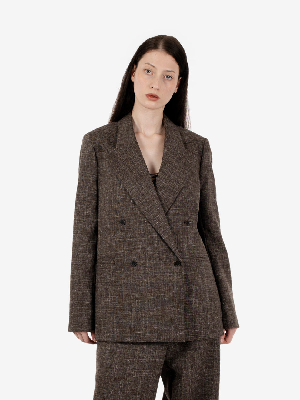 Blazer Grisaglia wool doppiopetto sigaro