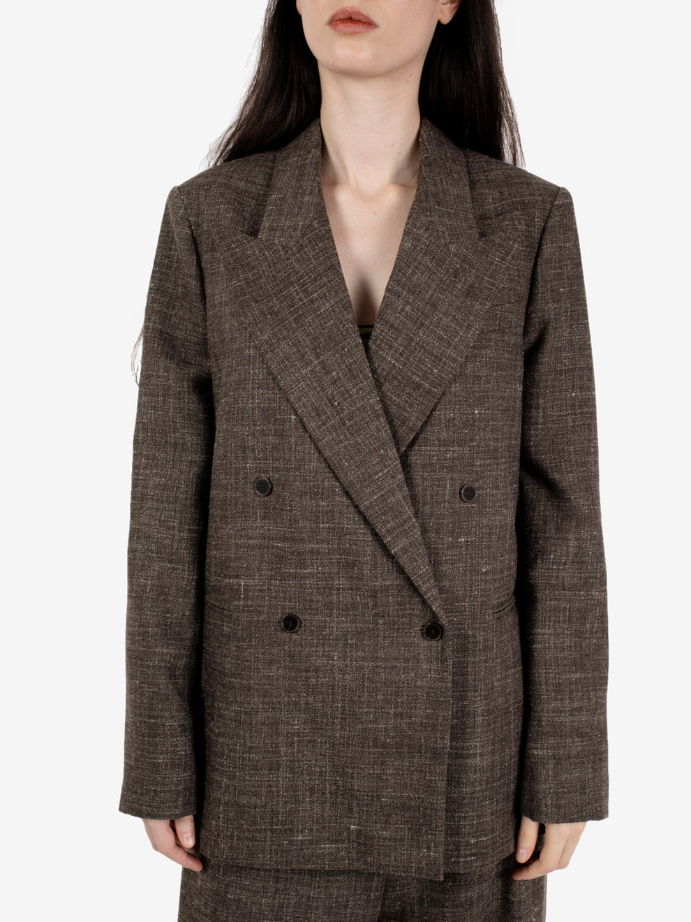 Blazer Grisaglia wool doppiopetto sigaro