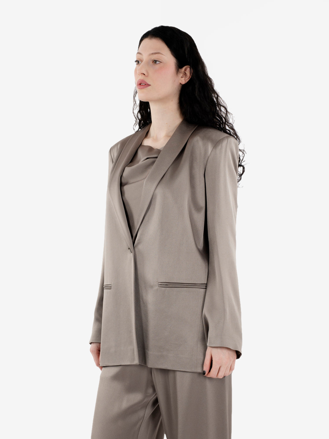 SLIP-ON BLAZER TAUPE 116841_TAUPE