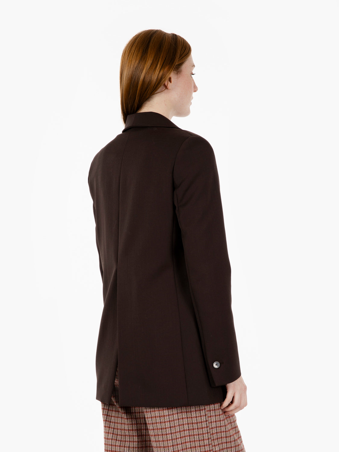 Blazer monopetto choco