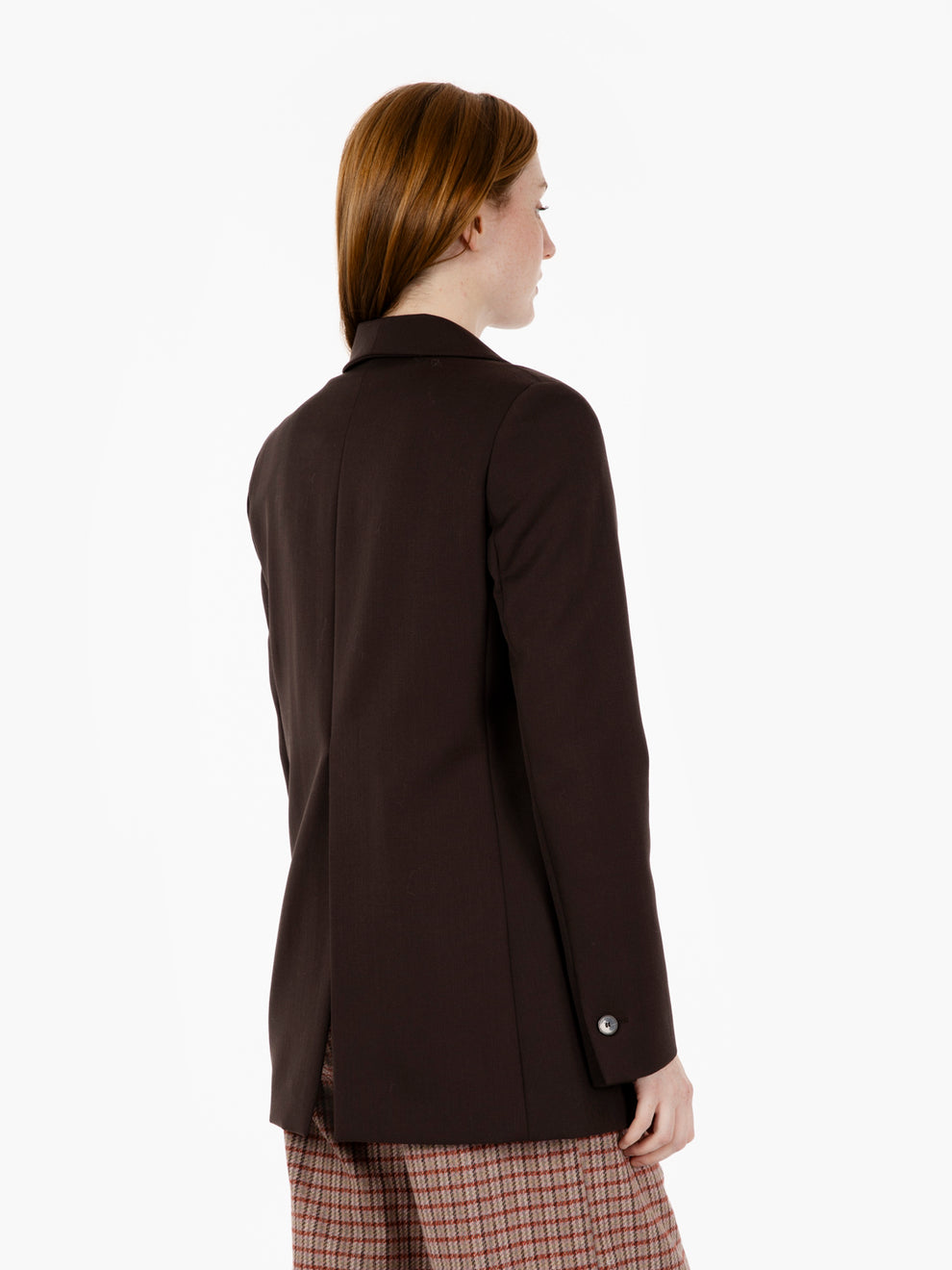 Blazer monopetto choco