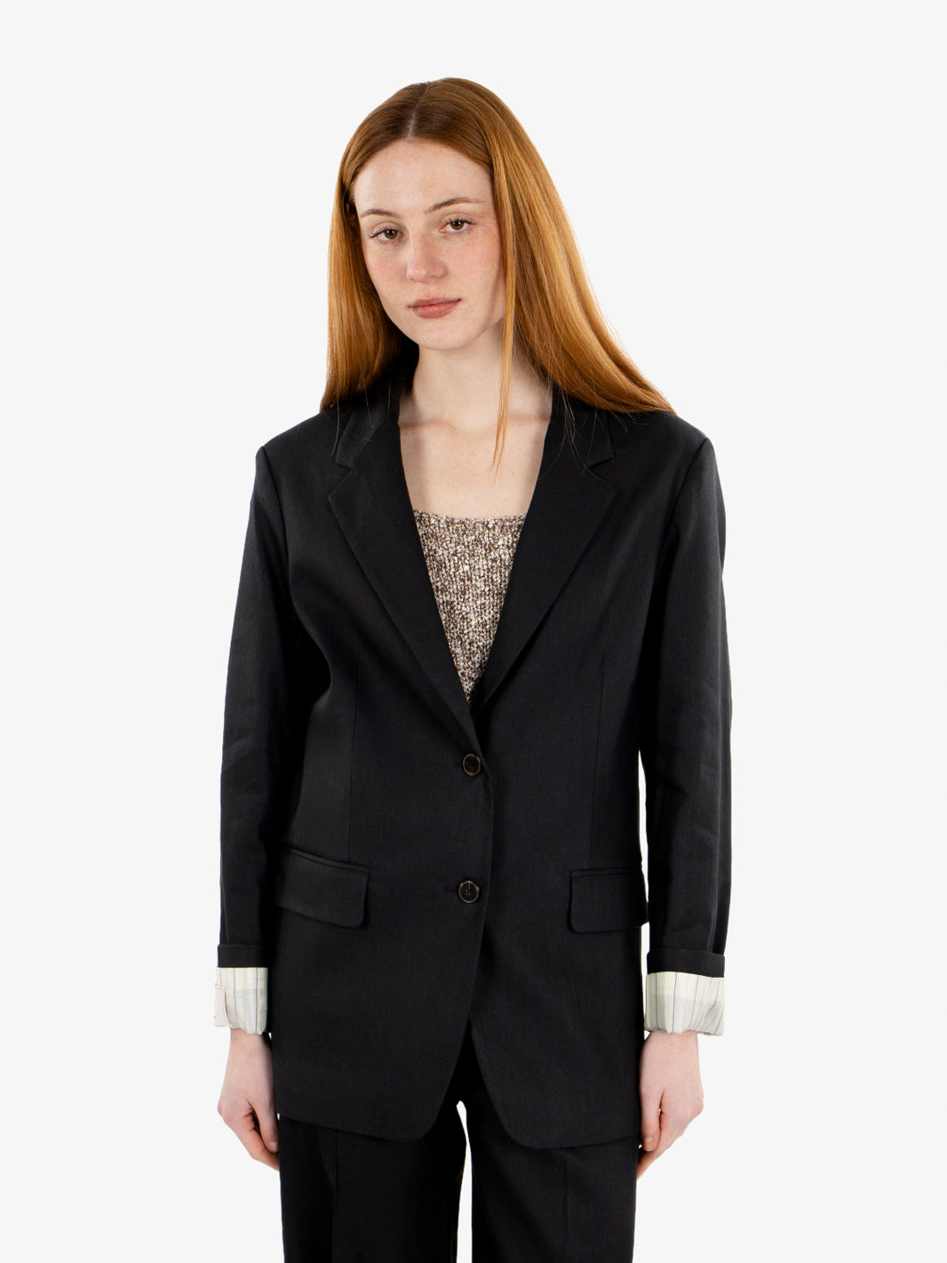 Blazer monopetto nero