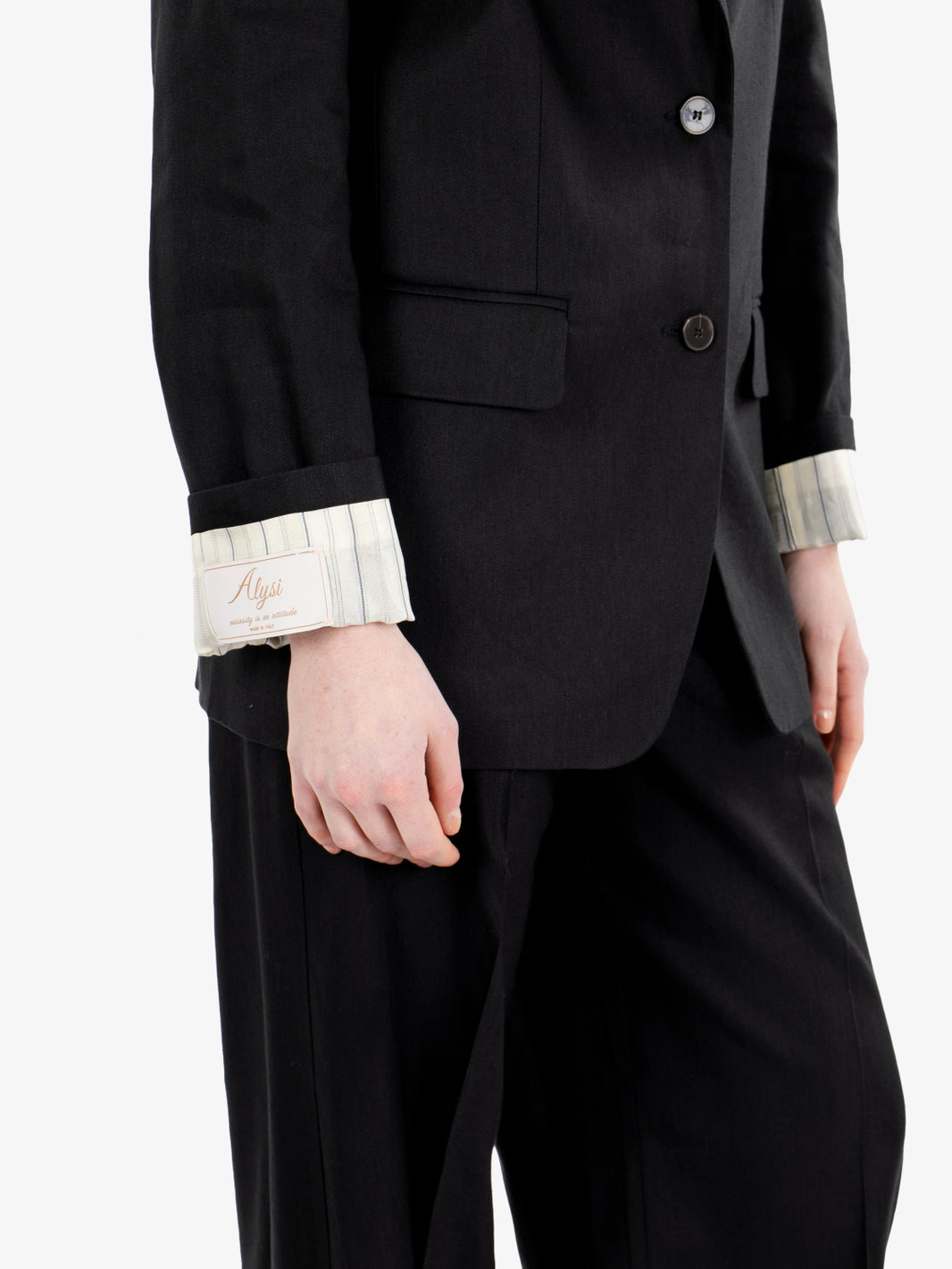 Blazer monopetto nero