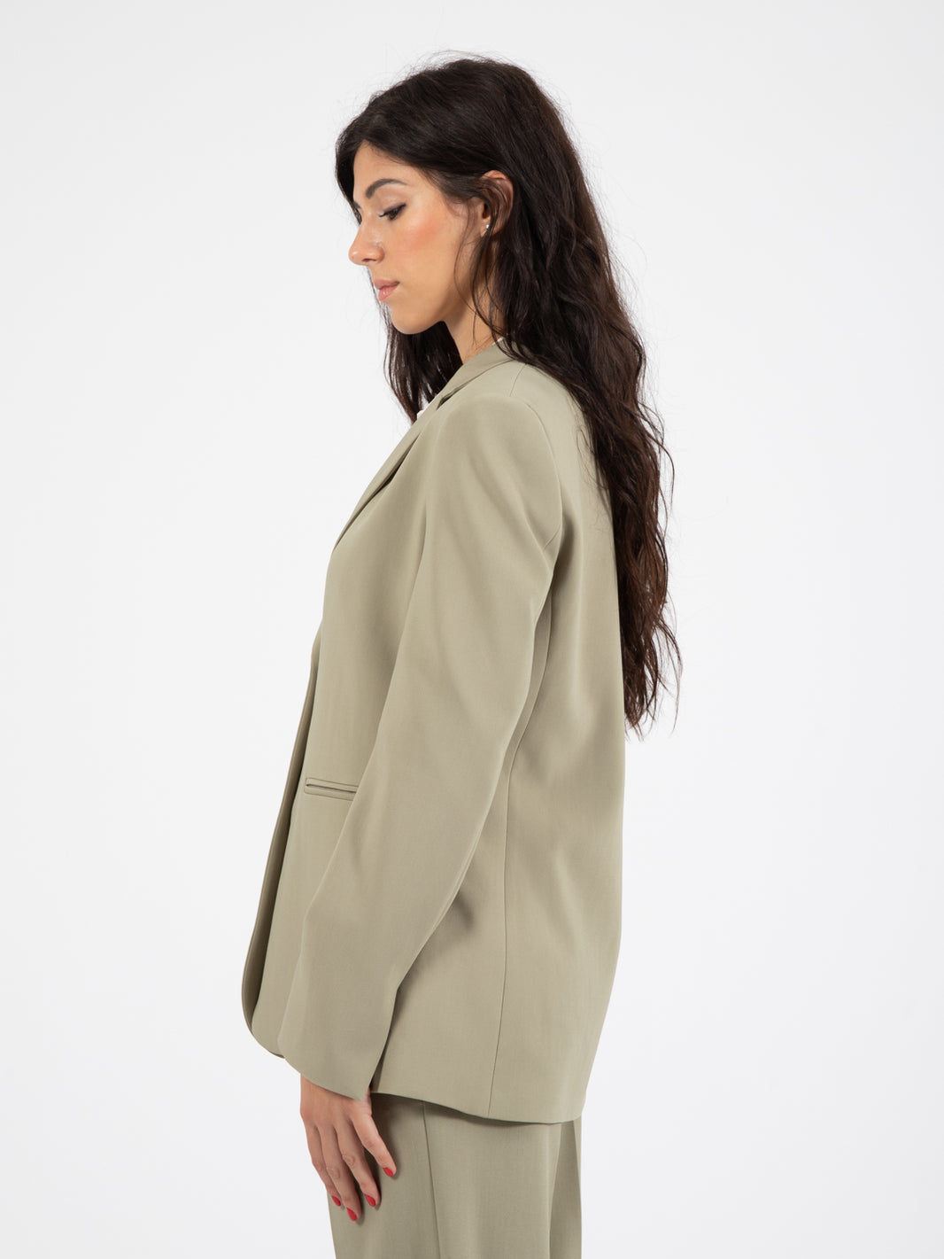 Blazer monopetto urban daily salvia
