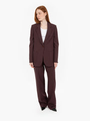 ALYSI - Blazer Urban Daily monopetto bordeaux