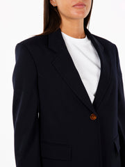 ALYSI - Blazer wool con tasche notte