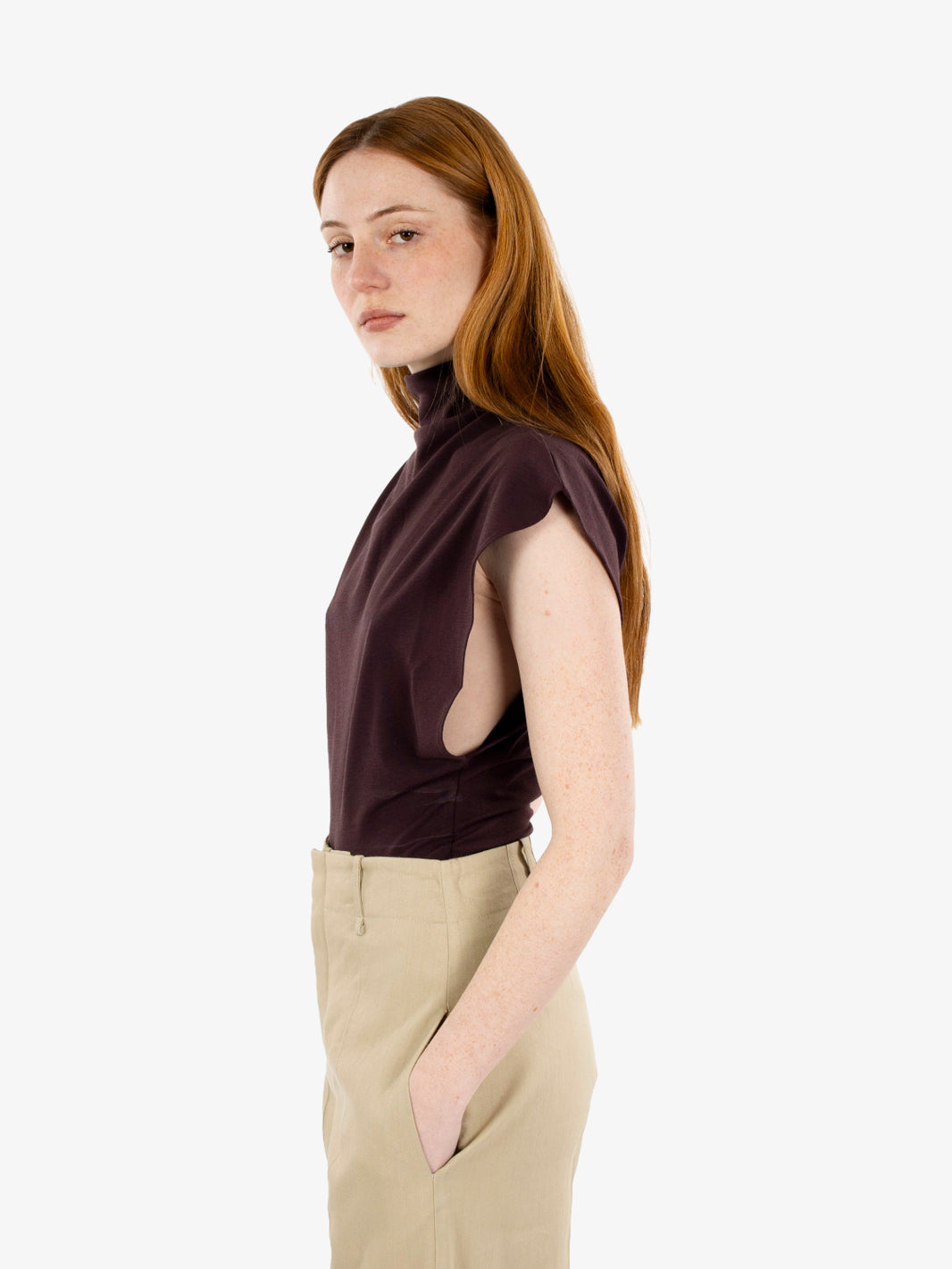 Body a collo alto uva