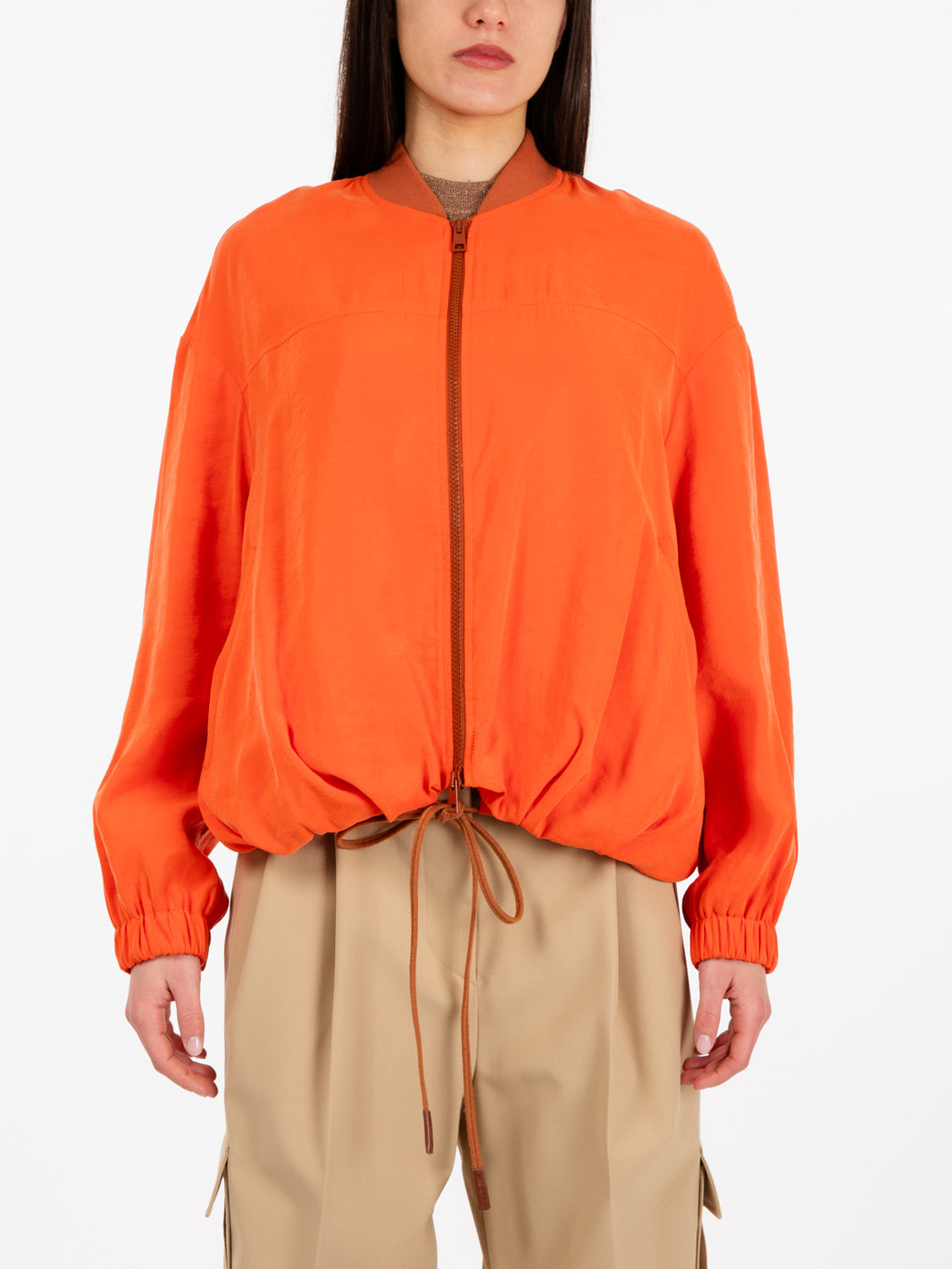 Bomber peach touch orange