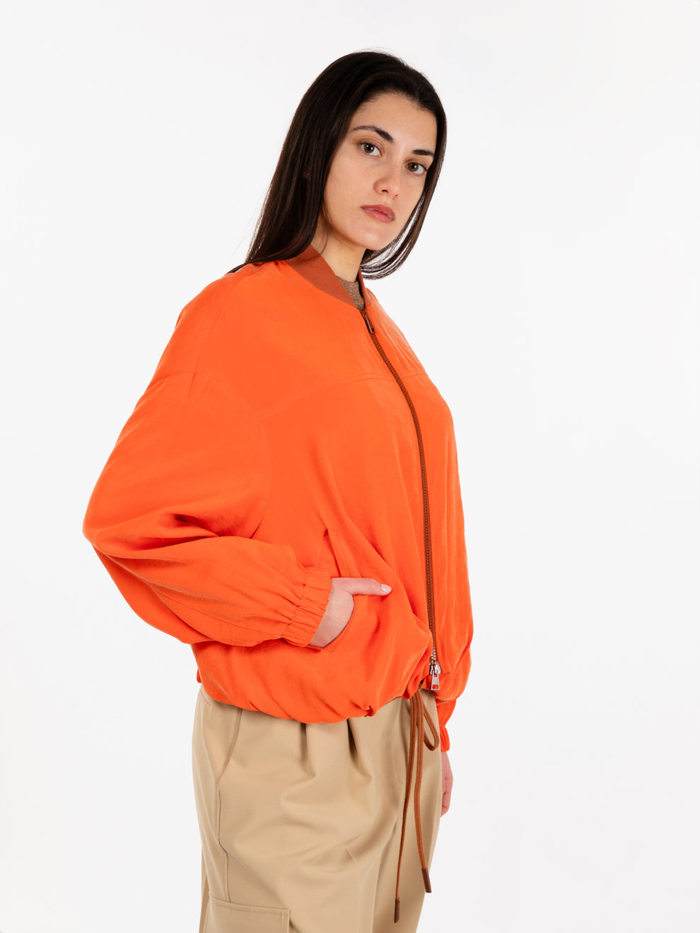Bomber peach touch orange