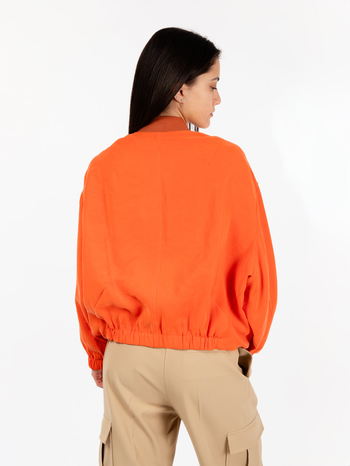 Bomber peach touch orange