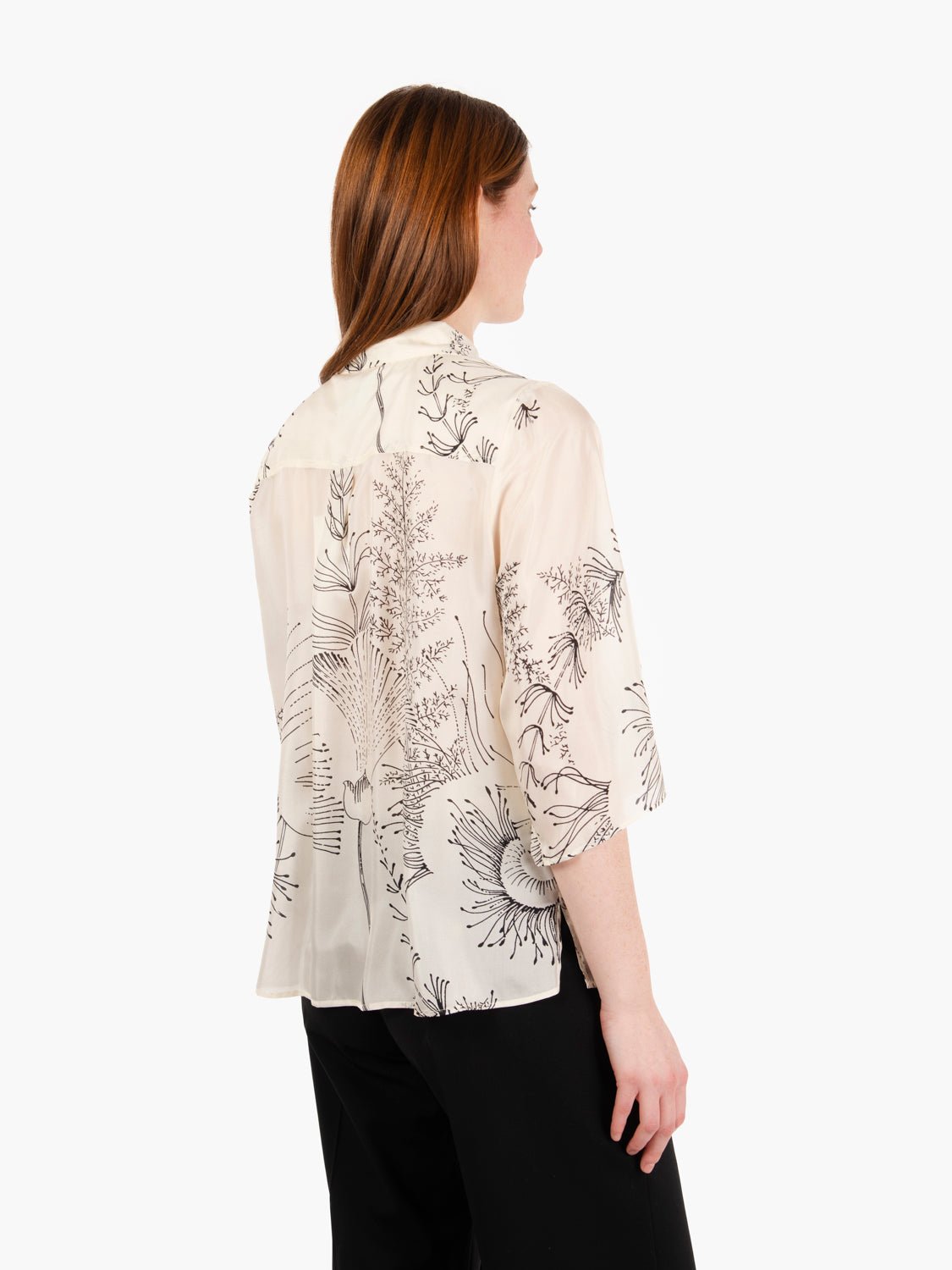Camicia Dancing Flow meringa