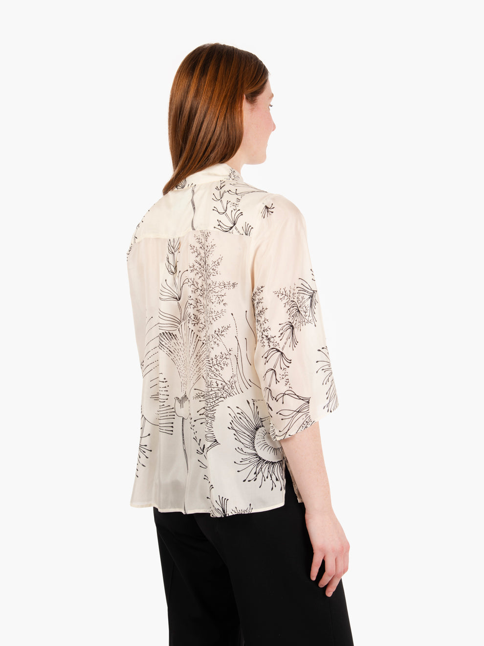 Camicia Dancing Flow meringa