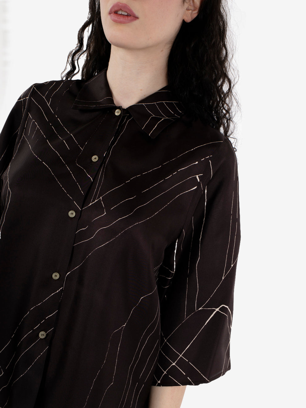 CHOCO SHORT SLEEVE SHIRT 116285_CHOCO