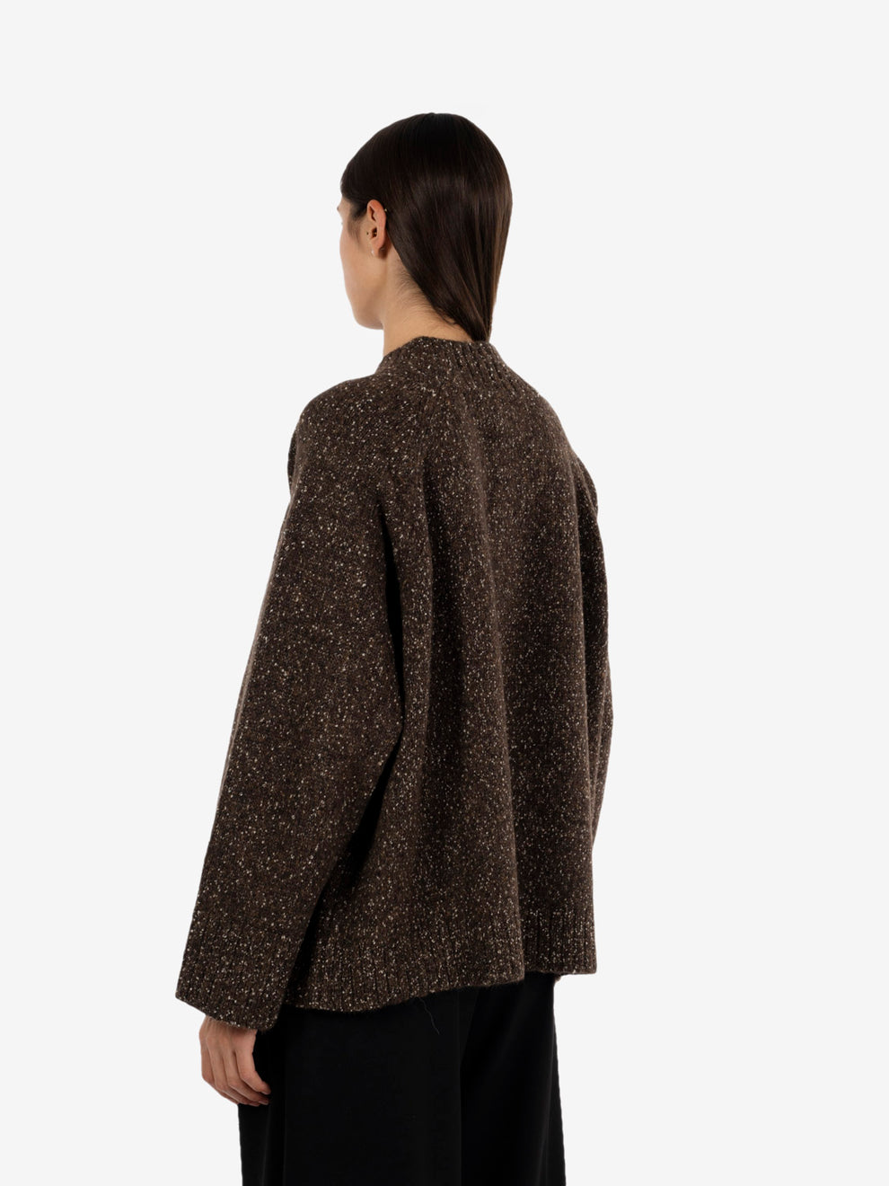 Maglione over melange choco