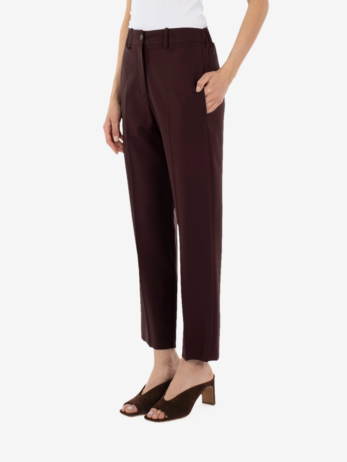 Grape cigarette trousers