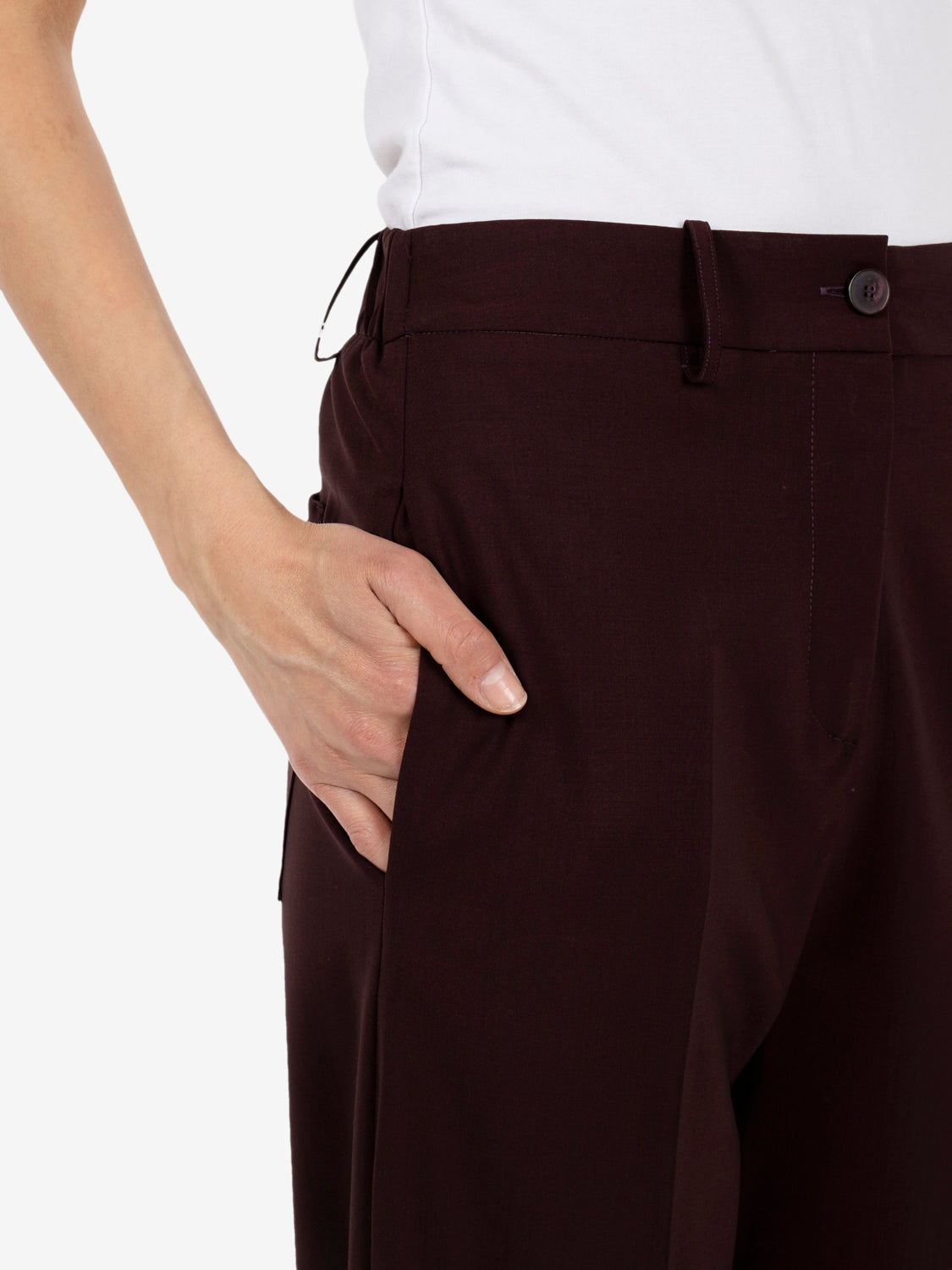 Grape cigarette trousers