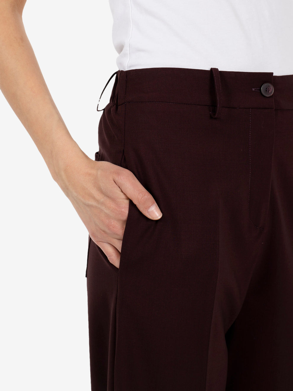 Grape cigarette trousers