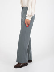 ALYSI - Pantalone felted piombo