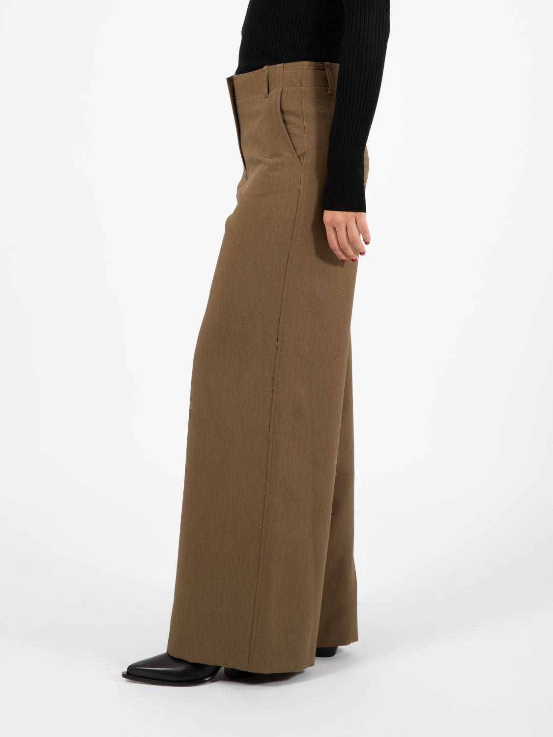 Pantaloni palazzo urban daily militare
