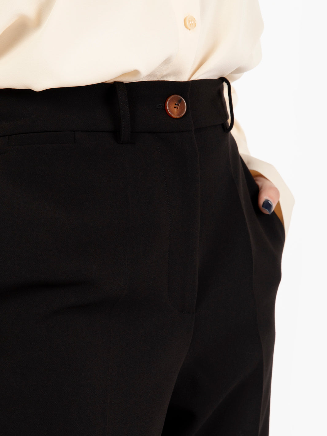 Pantaloni palazzo Urban daily nero
