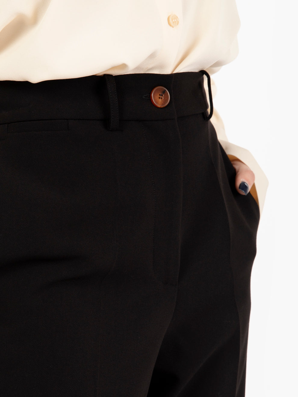 Pantaloni palazzo Urban daily nero