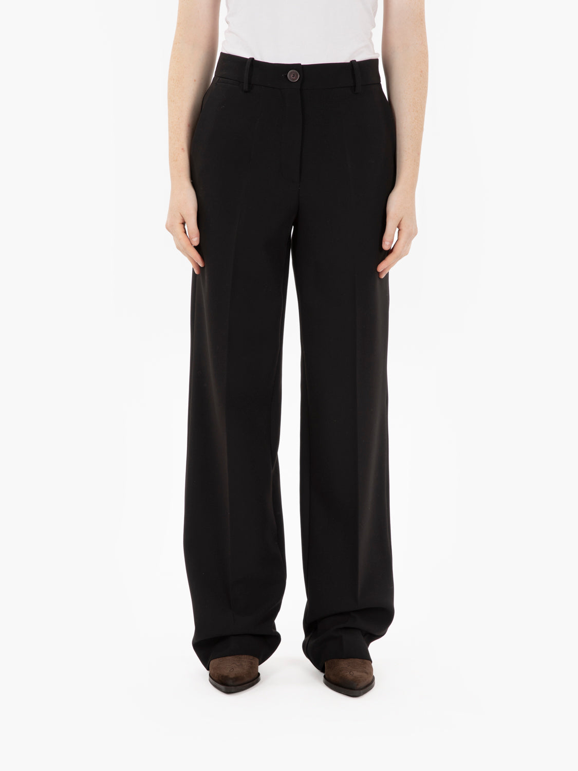 Pantaloni Urban Daily ampio nero