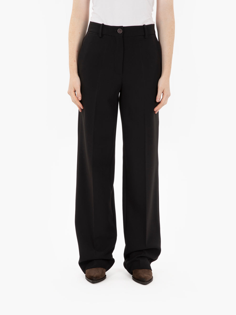 Pantaloni Urban Daily ampio nero