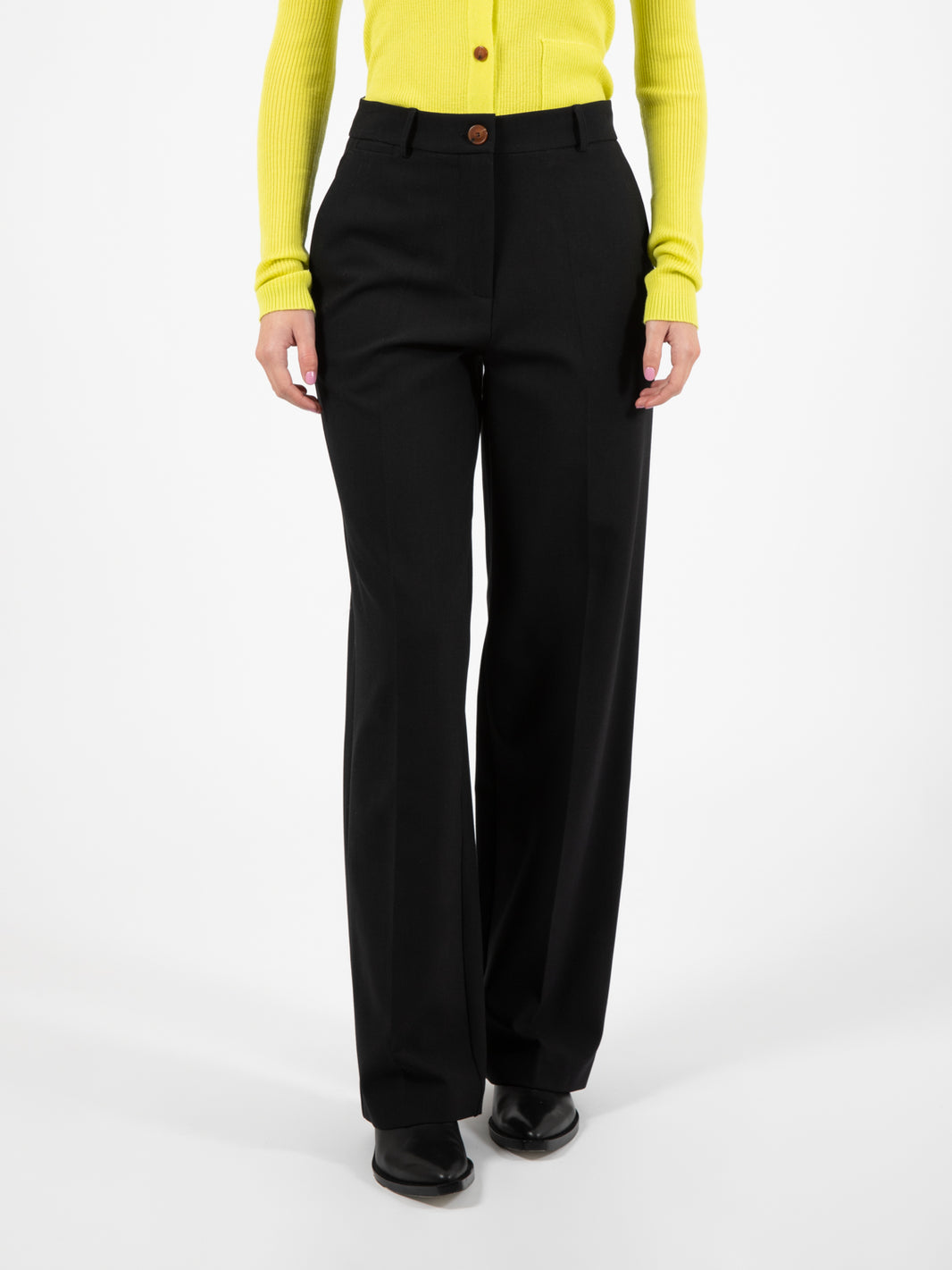 Pantaloni Urban daily dritti neri