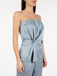 Powder malfilè bustier satin top