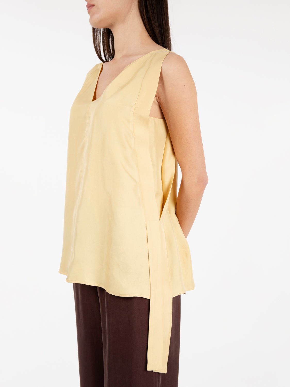 Top twill enzimato crema