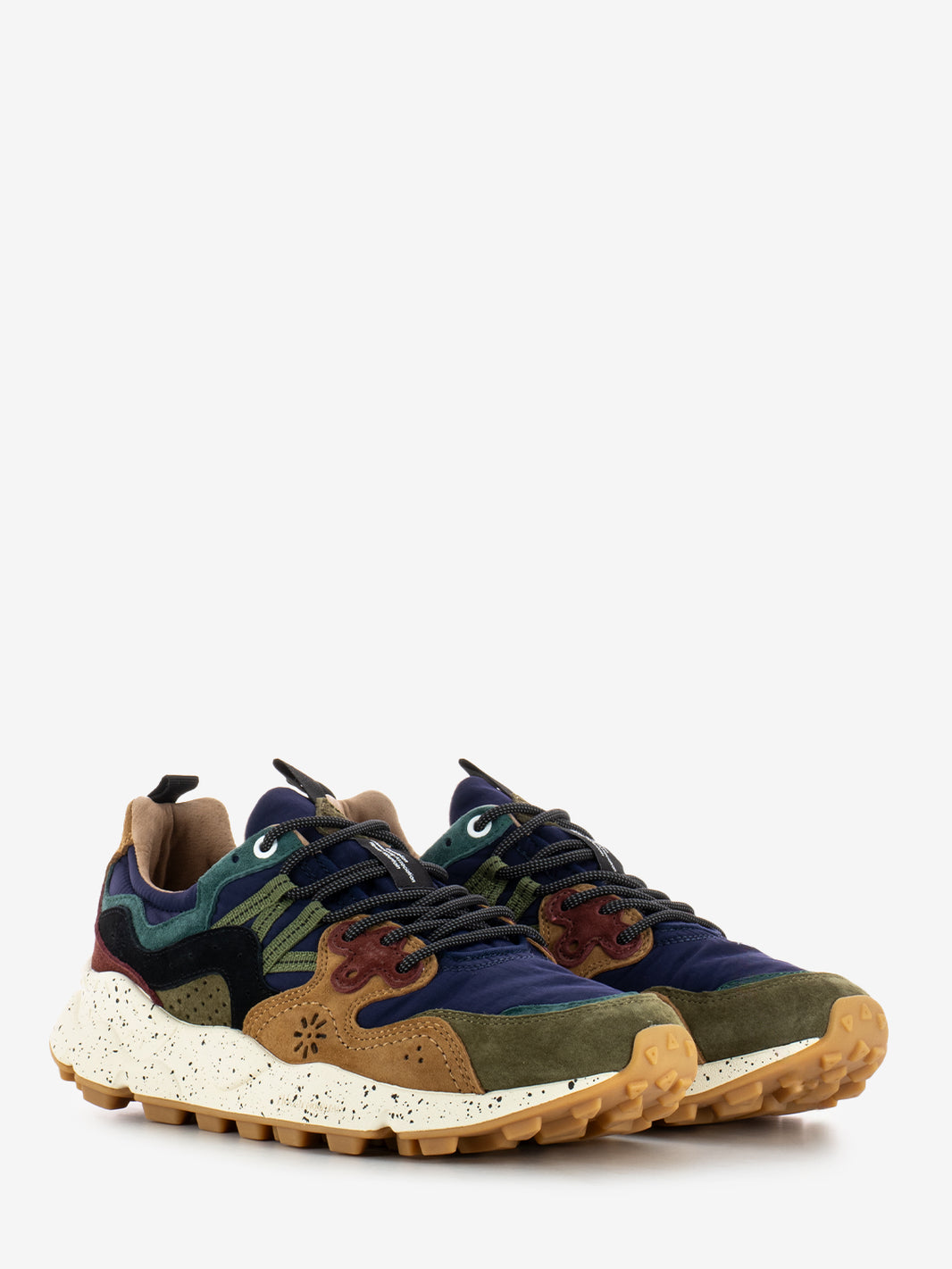 Yamano 3 suede e nylon deep mud / light brown / navy