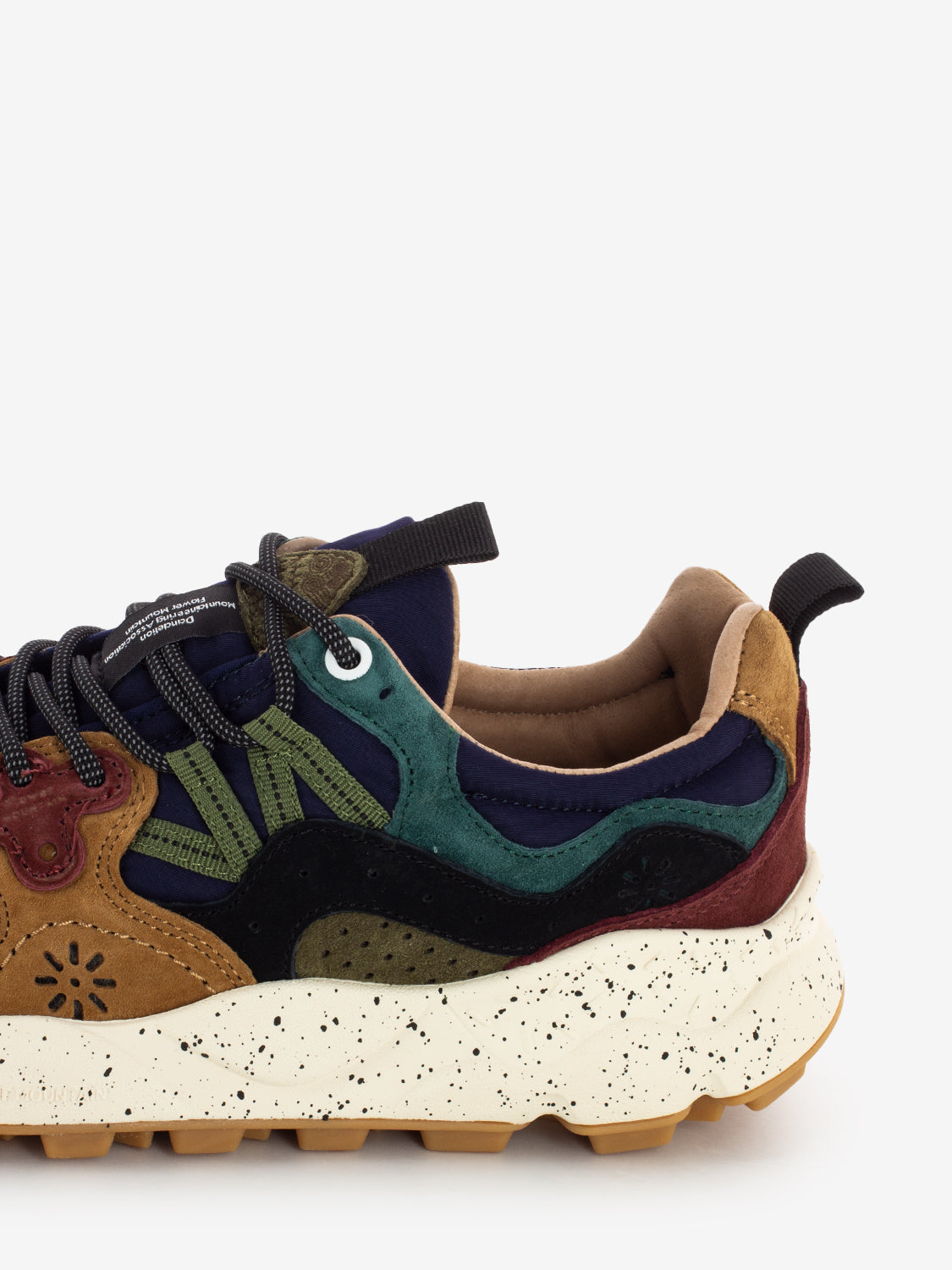 Yamano 3 suede e nylon deep mud / light brown / navy